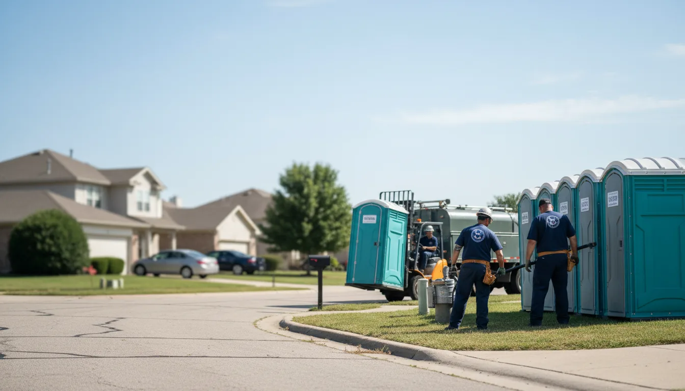 Porta Potty Rental in Wharton, OH near me